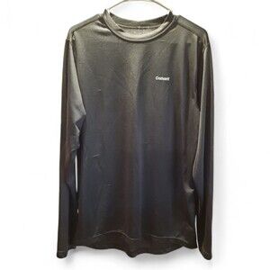 Carhartt Shirt Mens Large Tall Black Outdoor Streetwear Workwear Rugged